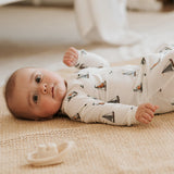 Footed Sleeper Knit Sailboats
