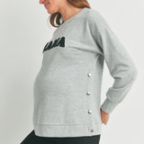 Mama Crewneck Maternity Sweatshirt