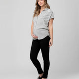 Suzie Super Straight Pant in Black