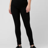 Suzie Super Straight Pant in Black