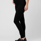Suzie Super Straight Pant in Black