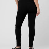 Suzie Super Straight Pant in Black