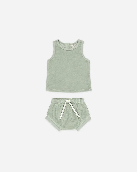 QM Terry Tank and Short Set