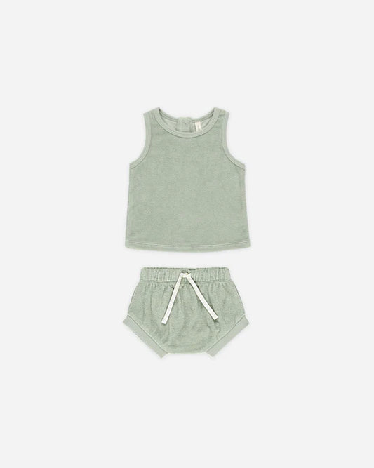 QM Terry Tank and Short Set