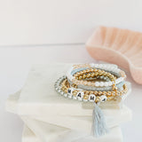 Bohemian Bracelets - Beaded Bracelet Stack - Mama