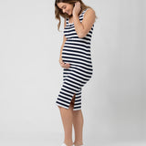 Lee Button Down Rib Dress