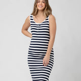 Lee Button Down Rib Dress