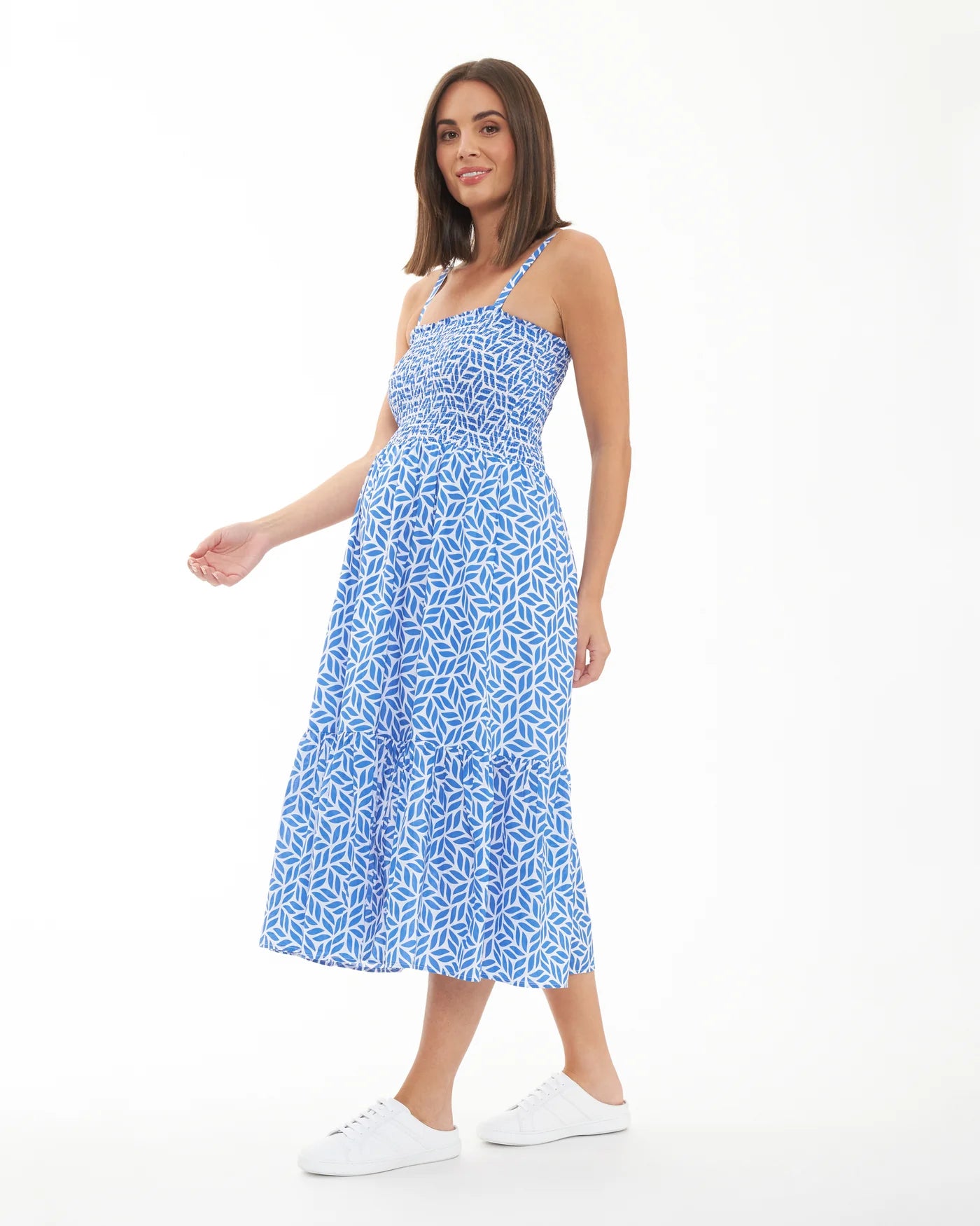 Ripe Capri Shirred Dress