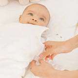 Organic Sleep Bag 1.0 TOG Linen Cloud