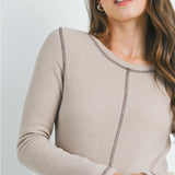 Long Sleeve Maternity Top