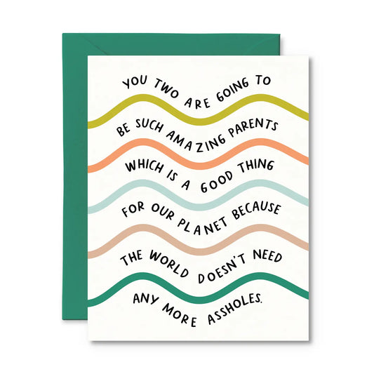 Pretty By Her Such Amazing Parents Card