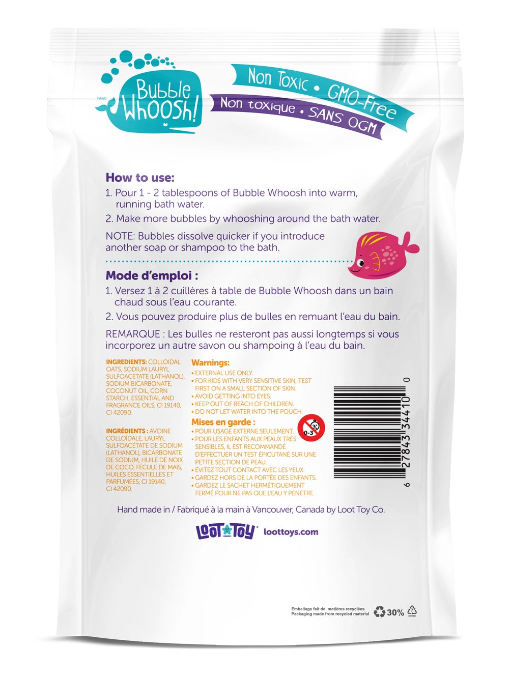 Bubble Whoosh Bubble Bath