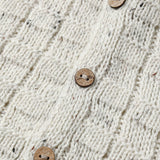 Tassel Cardigan Oatmeal Speckle