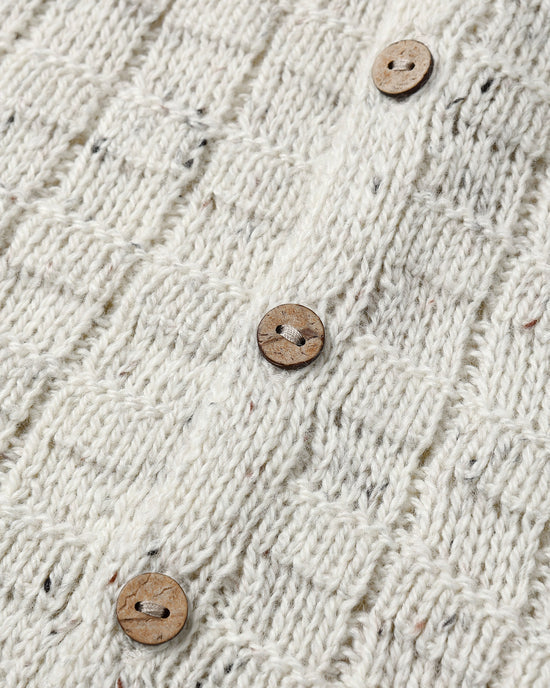 RC Tassel Cardigan Oatmeal Speckle