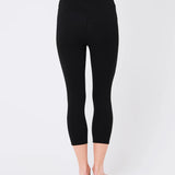 Basic 3/4 Leggings in Black