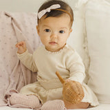 Waffle Long Sleeve Bodysuit