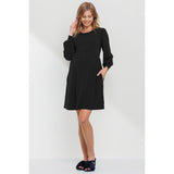 Long Sleeve Maternity Knit Skater Dress