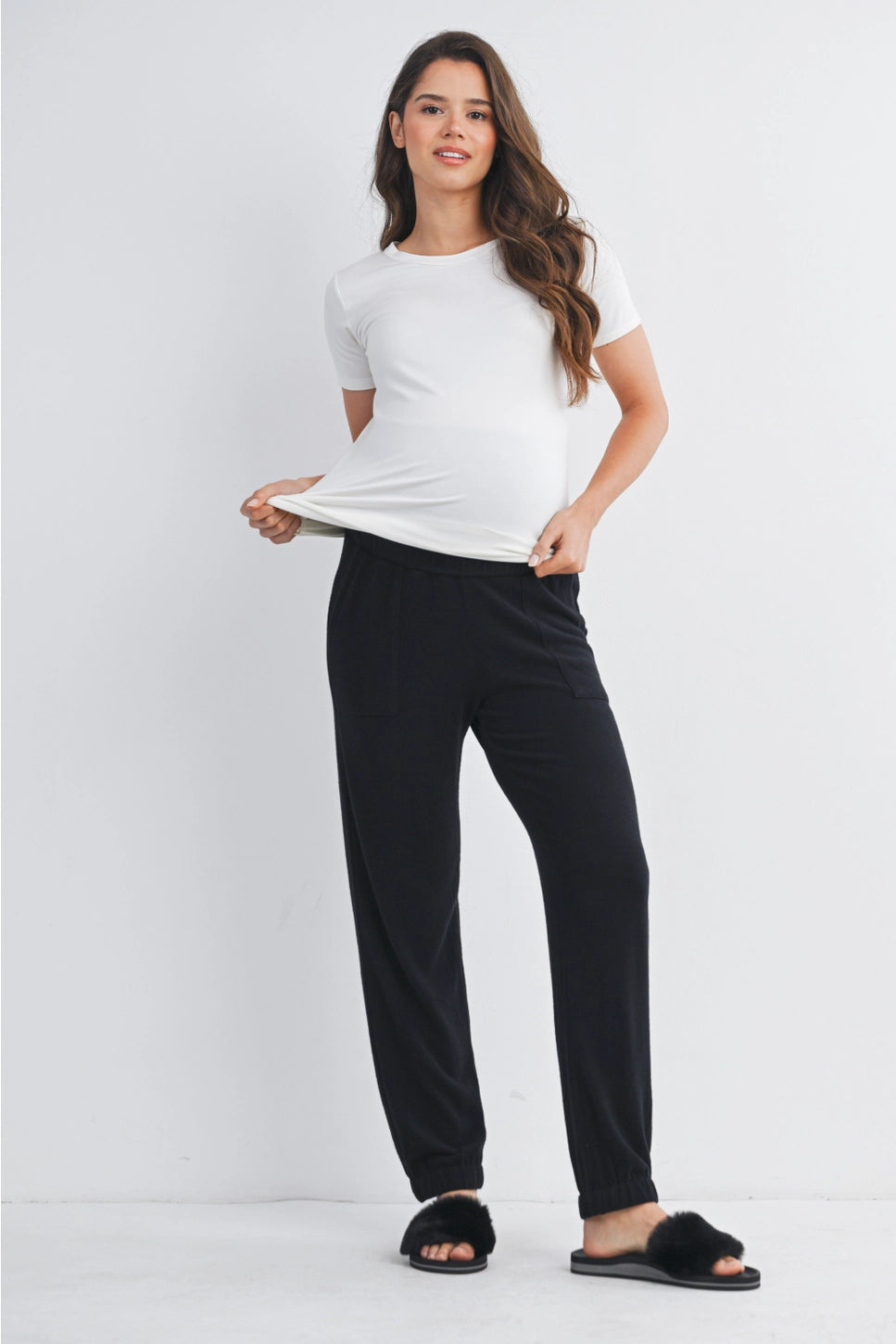 Hello Miz Over the Belly Maternity Lounge Pant
