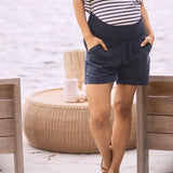 Tencel Summer Shorts in Blue