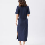 Ivy Rib Nursing Dress