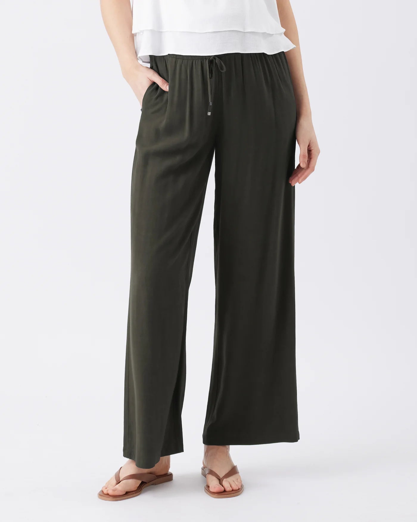 Ripe Wide Leg Tencel Pant