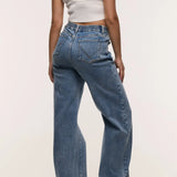 Relaxed Wide Leg Maternity Jeans