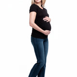 Better Butter Straight Leg Denim Over the Bump Lanie Wash