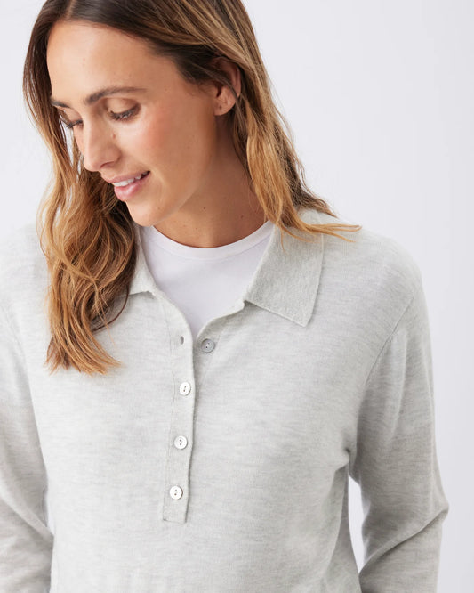 Piper Polo Nursing Knit