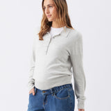 Piper Polo Nursing Knit
