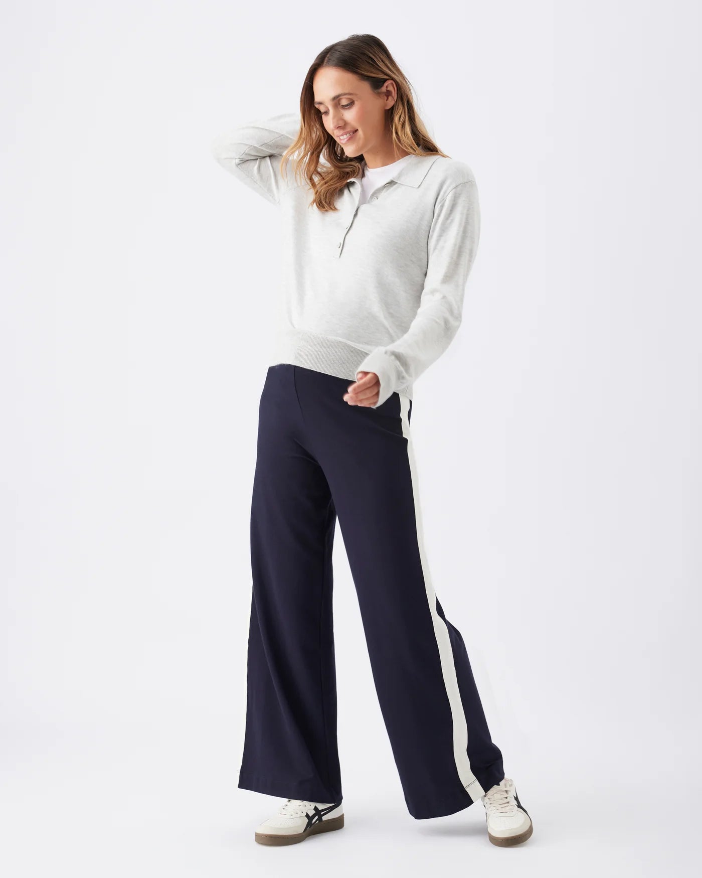 Piper Polo Nursing Knit