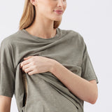 Claud Short Sleeve Nursing Tee