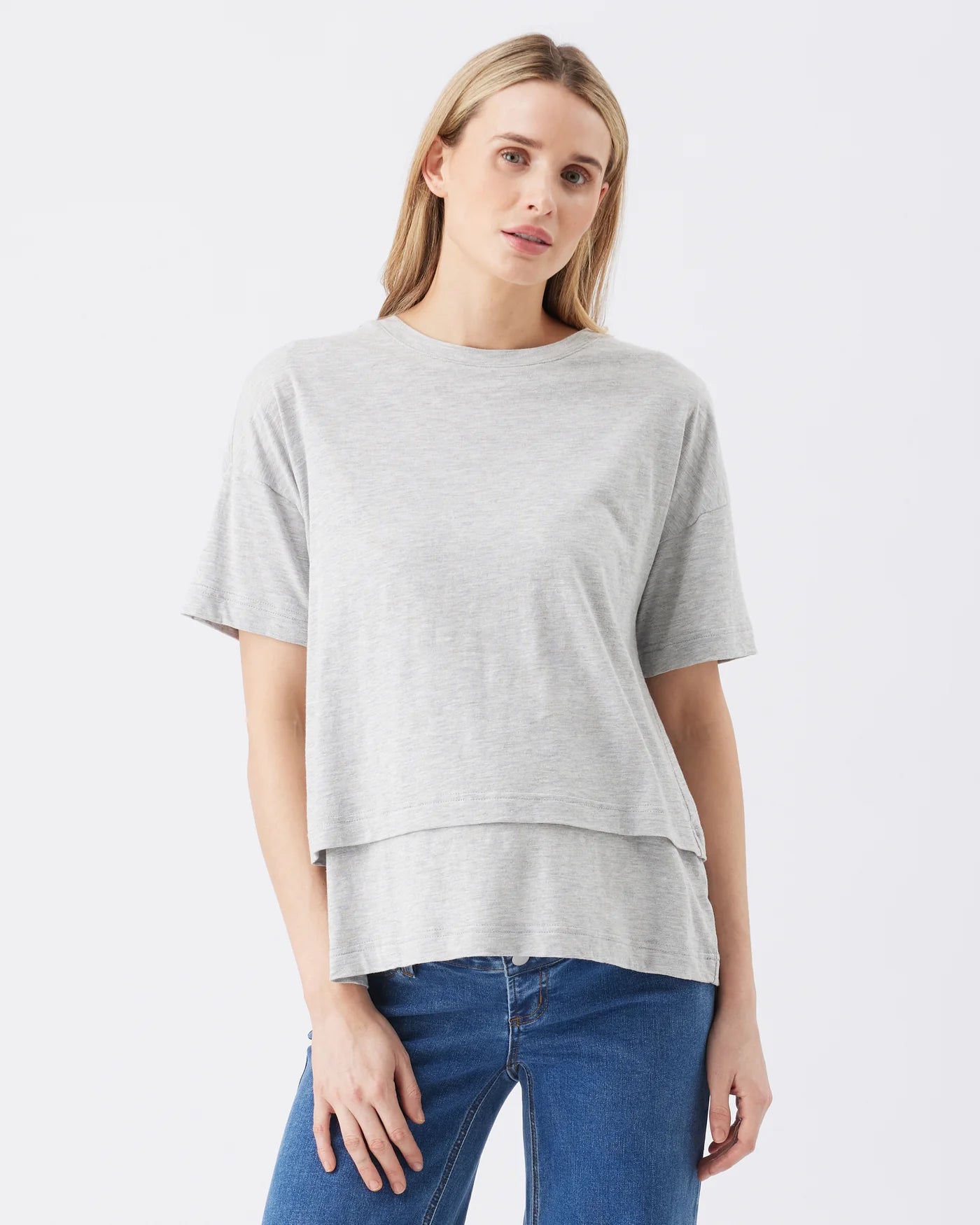 Claud Short Sleeve Nursing Tee