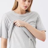 Claud Short Sleeve Nursing Tee