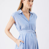 Abby Stripe Shirt Dress