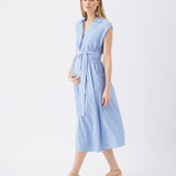 Abby Stripe Shirt Dress
