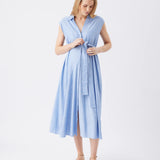 Abby Stripe Shirt Dress
