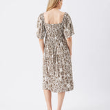 Alona Shirred Dress
