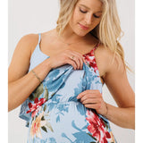 Floral Sleeveless Maxi Dress