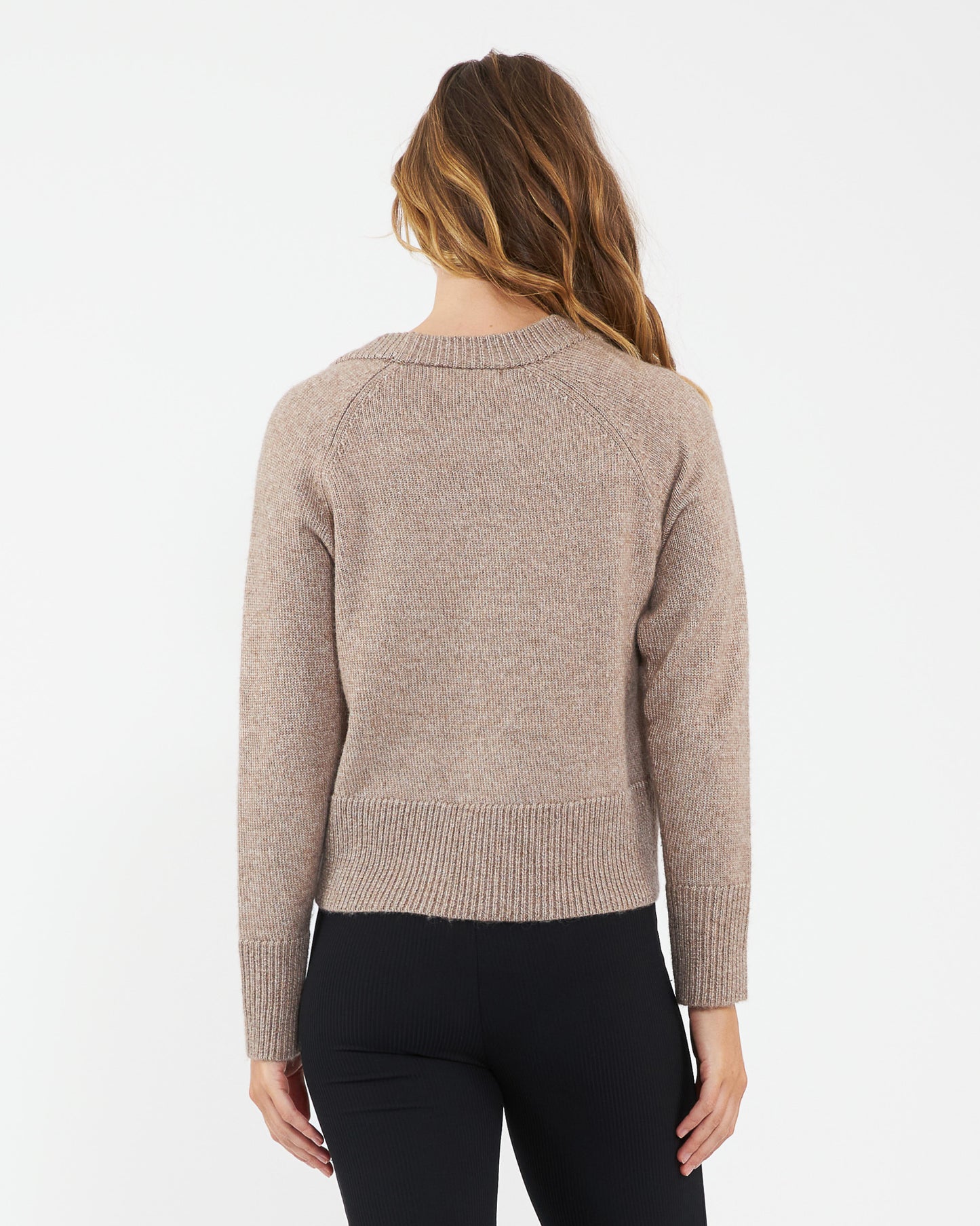 Ripe Sunday Knit Cardigan in Mocha