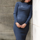Nella Rib Nursing Knit Dress