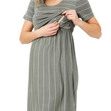 Crop Top Nursing Dress