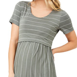 Crop Top Nursing Dress