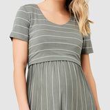 Crop Top Nursing Dress