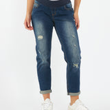 Baxter Boyfriend Jean in Indigo Fade