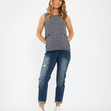 Baxter Boyfriend Jean in Indigo Fade