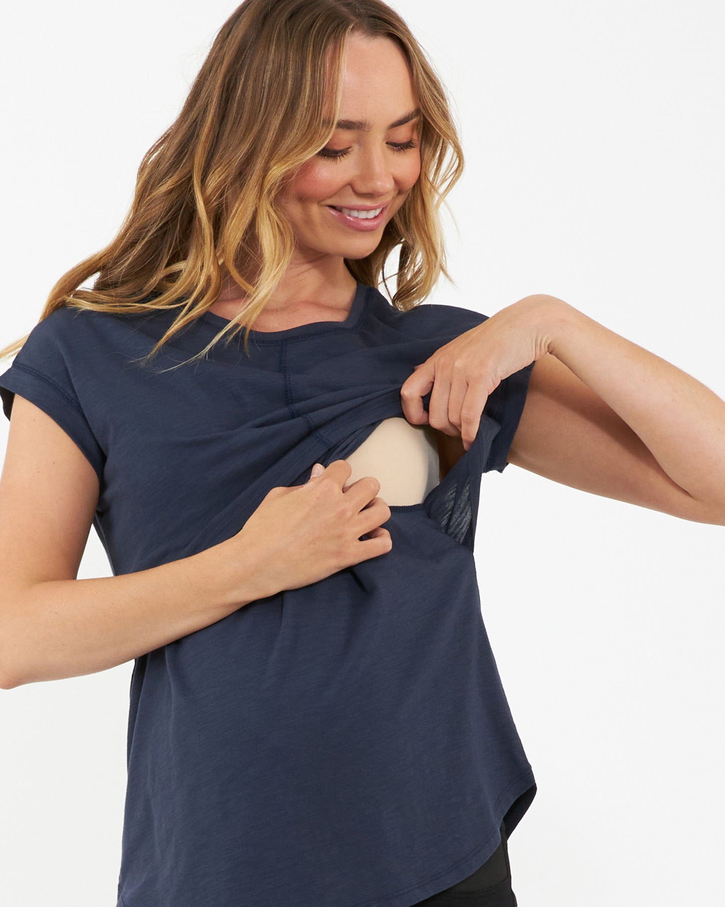 Ripe Richie Short Sleeve Nursing Tee