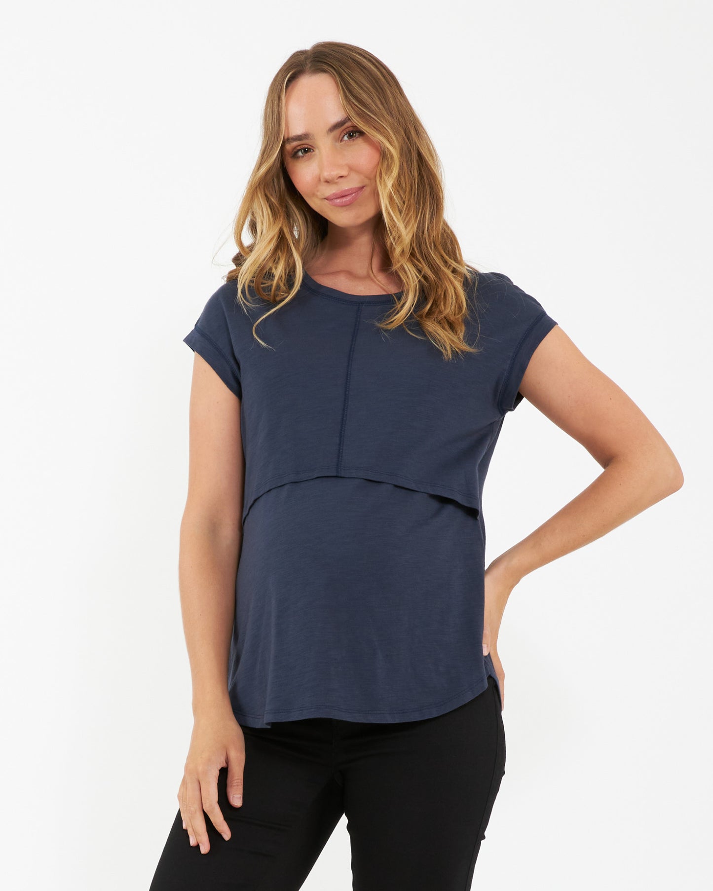 Ripe Richie Short Sleeve Nursing Tee