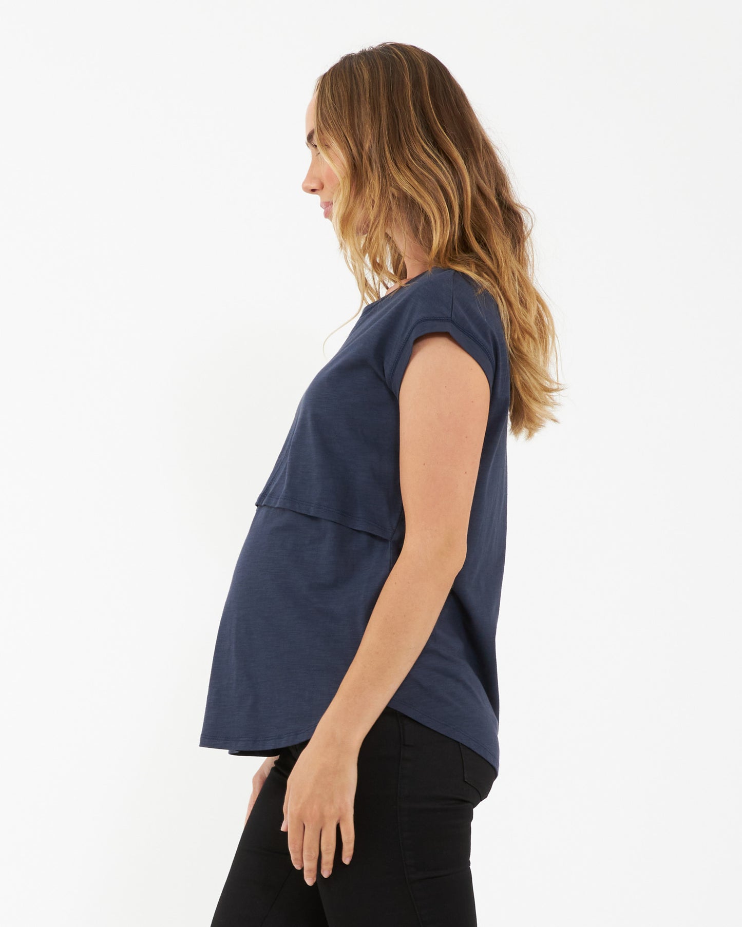 Ripe Richie Short Sleeve Nursing Tee