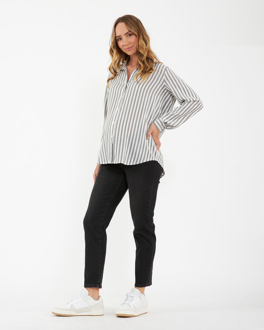 Ripe Jamie Girlfriend Jean in Black