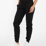 Taylor Over Tummy Joggers in Black